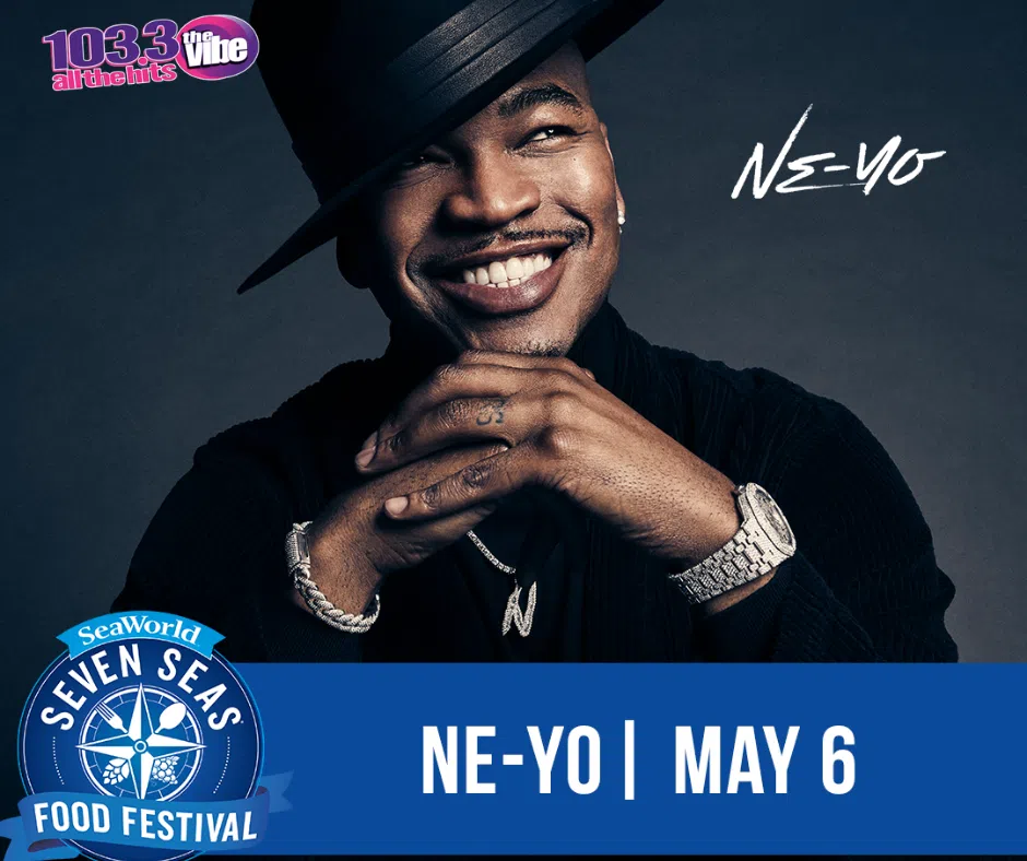 103.3 THE VIBE Wants To Send You To SeaWorld Seven Seas Concert Series To See NEYO | Listen To Win!