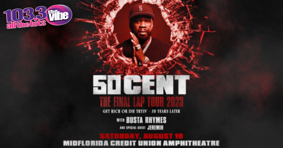 103.3 THE VIBE Wants To Send You To See 50 Cent | Listen To Win!