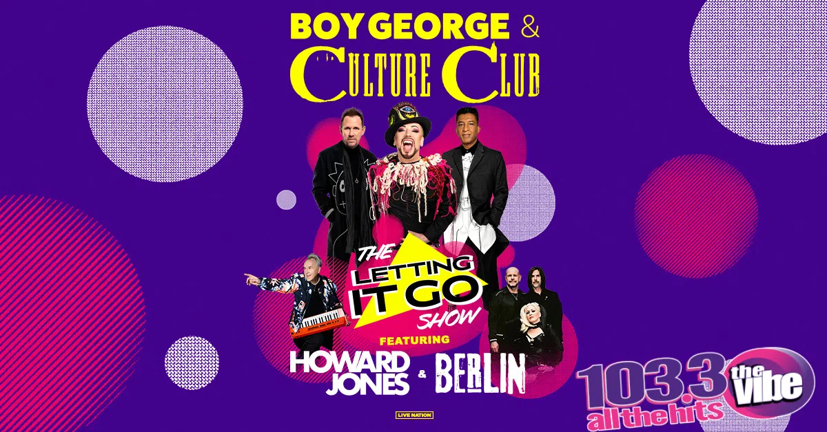 103.3 THE VIBE Wants To Send You To See BOY GEORGE & CULTURE CLUB At Daily's Place | Listen For Your Chance To Win!
