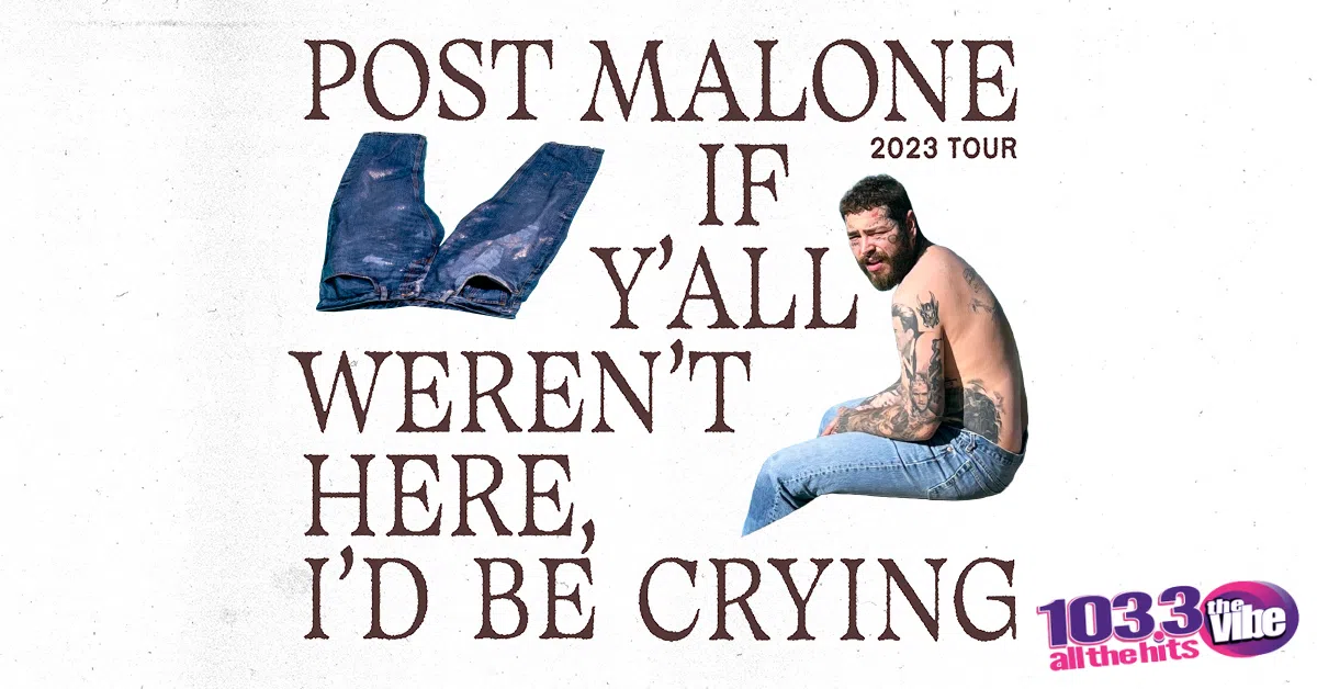 103.3 The VIBE Wants To Send You To See POST MALONE | Listen To Win!