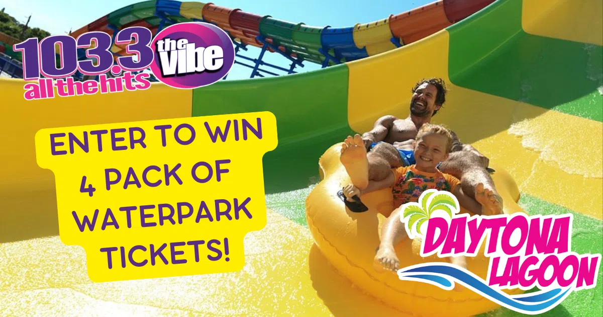 Enter-To-Win A Family 4pack Of Tickets To Daytona Lagoon From 103.3 The Vibe!