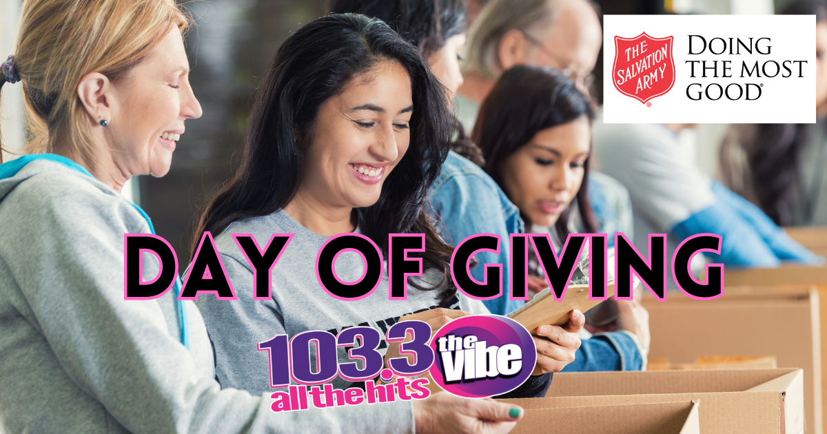 103.3 The Vibe's Day of Giving!