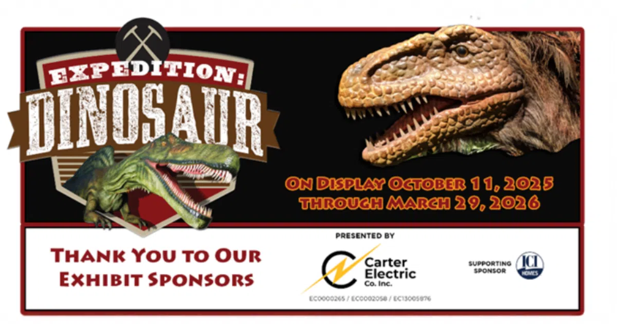 103.3 The Vibe Wants To Send You To Museum of Arts & Sciences Dinosaur Expedition!