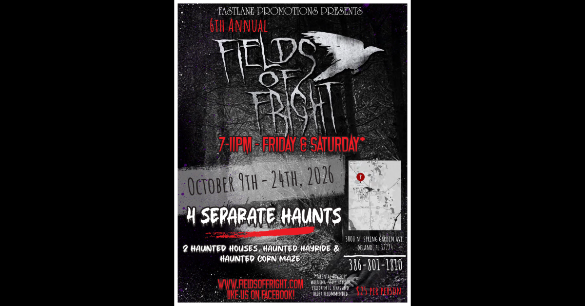 103.3 The Vibe - Win A Pair Of Tickets To Fields Of Fright!