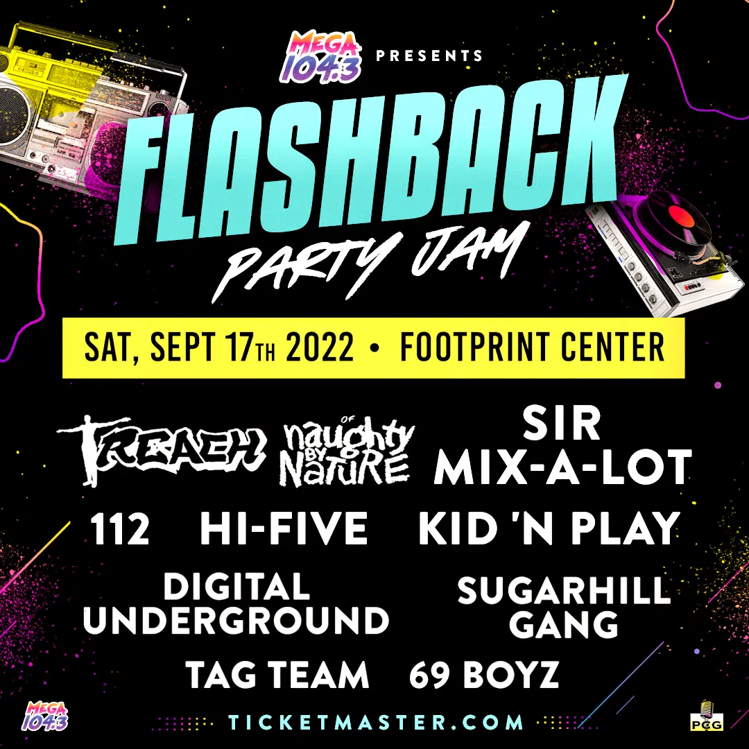 Flashback Party Jam Mega 104.3 KAJM
