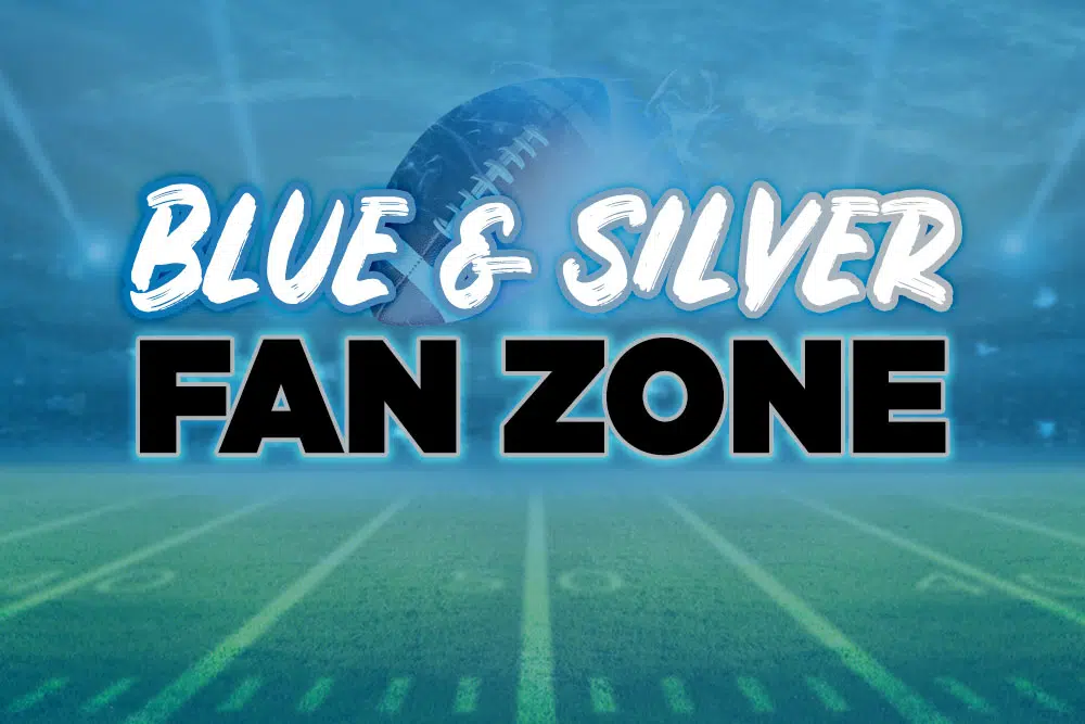 Blue & Silver Fan Zone