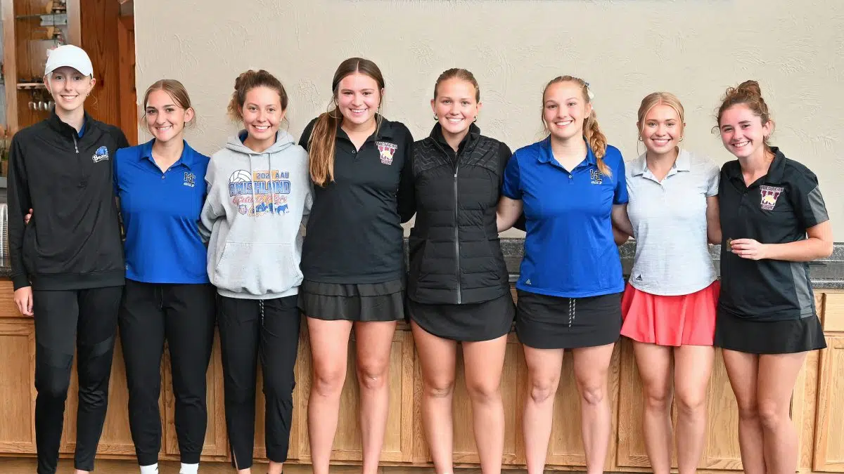 Price shares medalist honors at i-8 girls golf meet, earns all conference honors