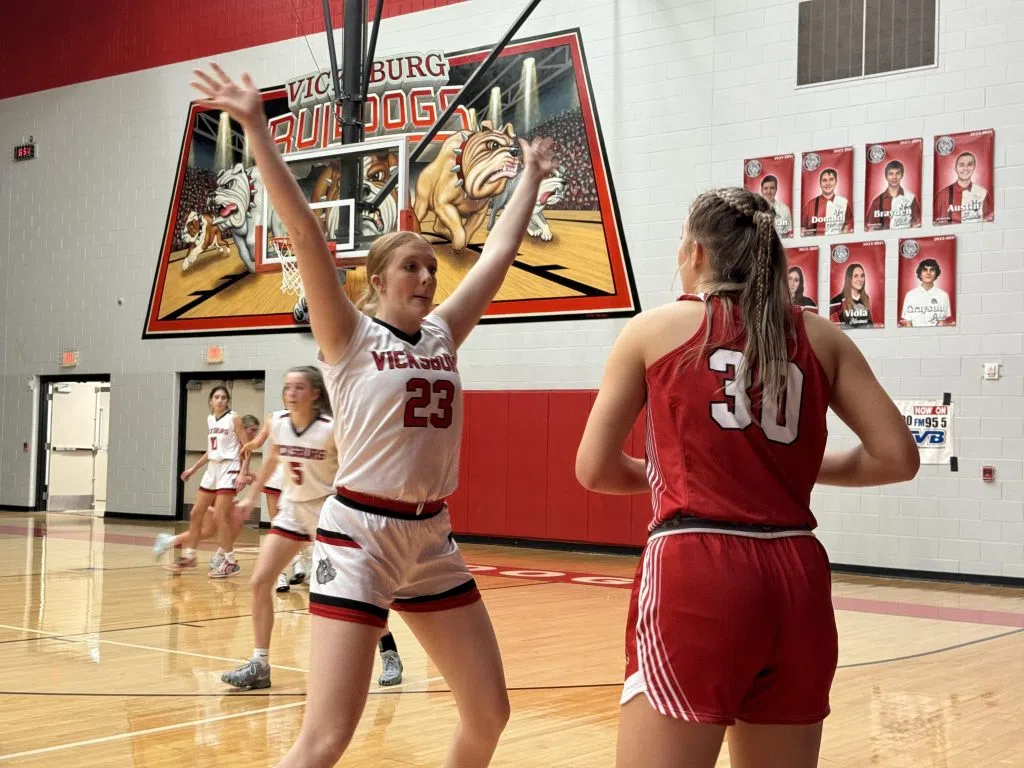 Coldwater girls basketball at Vicksburg, 1/30/2024