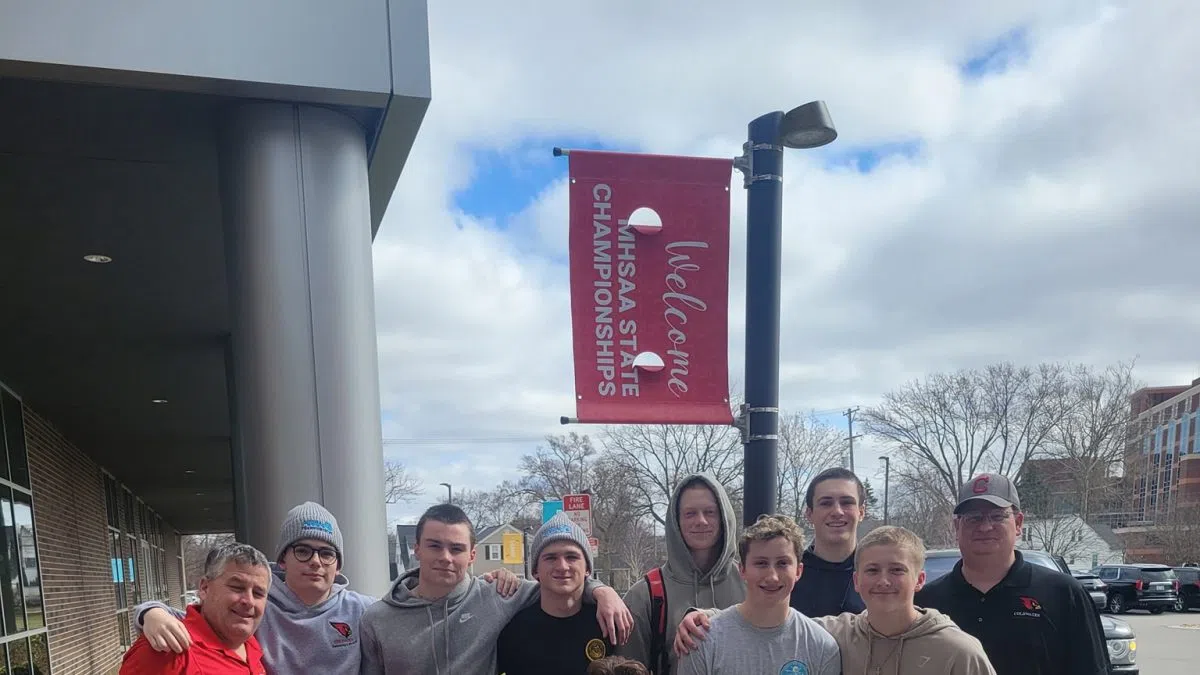 Season ends for CHS boys swim/dive team at MHSAA Division Three State