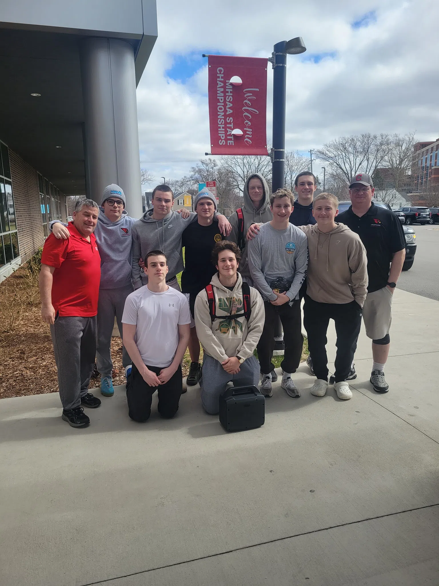 Season ends for CHS boys swim/dive team at MHSAA Division Three State