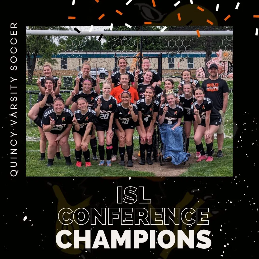 Quincy girls soccer - 2024 ISL champions