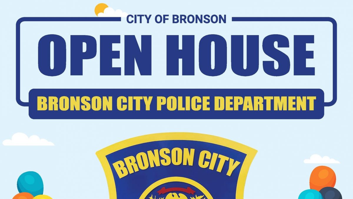 Open House at new Bronson Police Department building set for June 14 - Vimarsana News