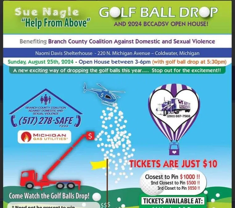 Annual Sue Nagle Golf Ball Drop to benefit BCCADSV set for Sunday