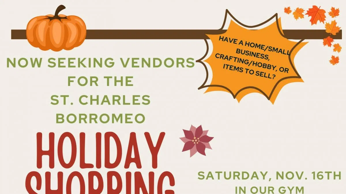 BUSINESS BEAT: Vendors needed for St. Charles Holiday Shopping Bazaar