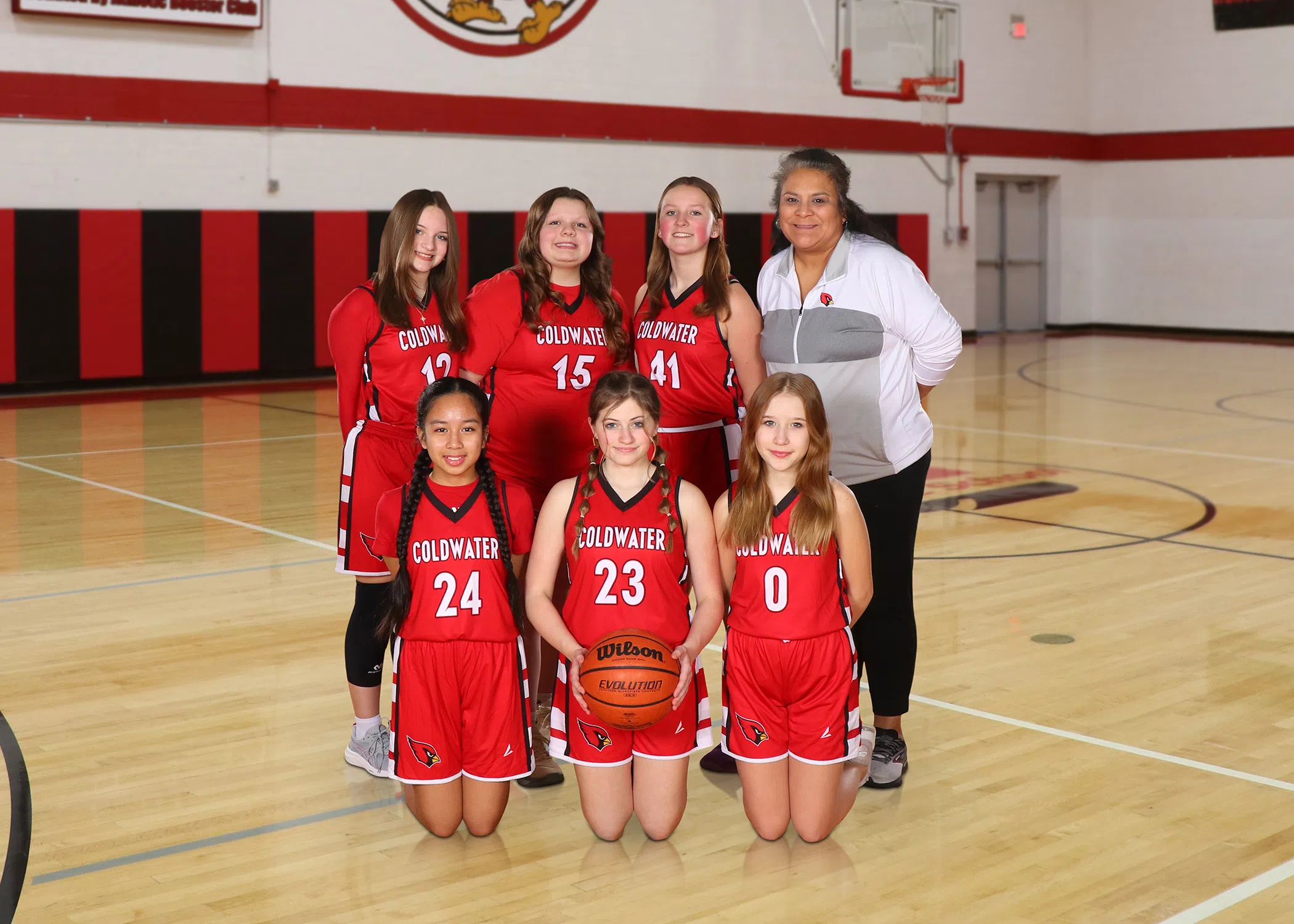 2025 LMS 7th Grade B girls basketball