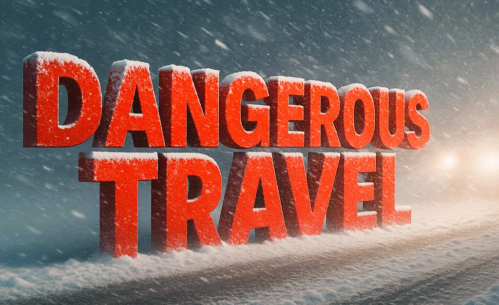 National Weather Service says it's best to delay travel plans today