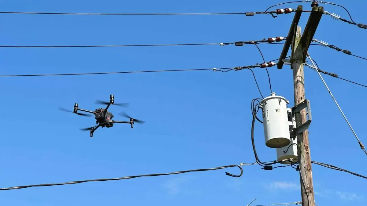 CBPU at the forefront of using drone technology for utility infrastructure inspections