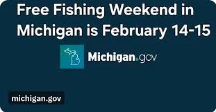 Michigan free fishing weekend this Saturday and Sunday, includes free admission to State Parks