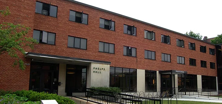 Phelps Hall on the Hope College campus (photo courtesy Hope College)