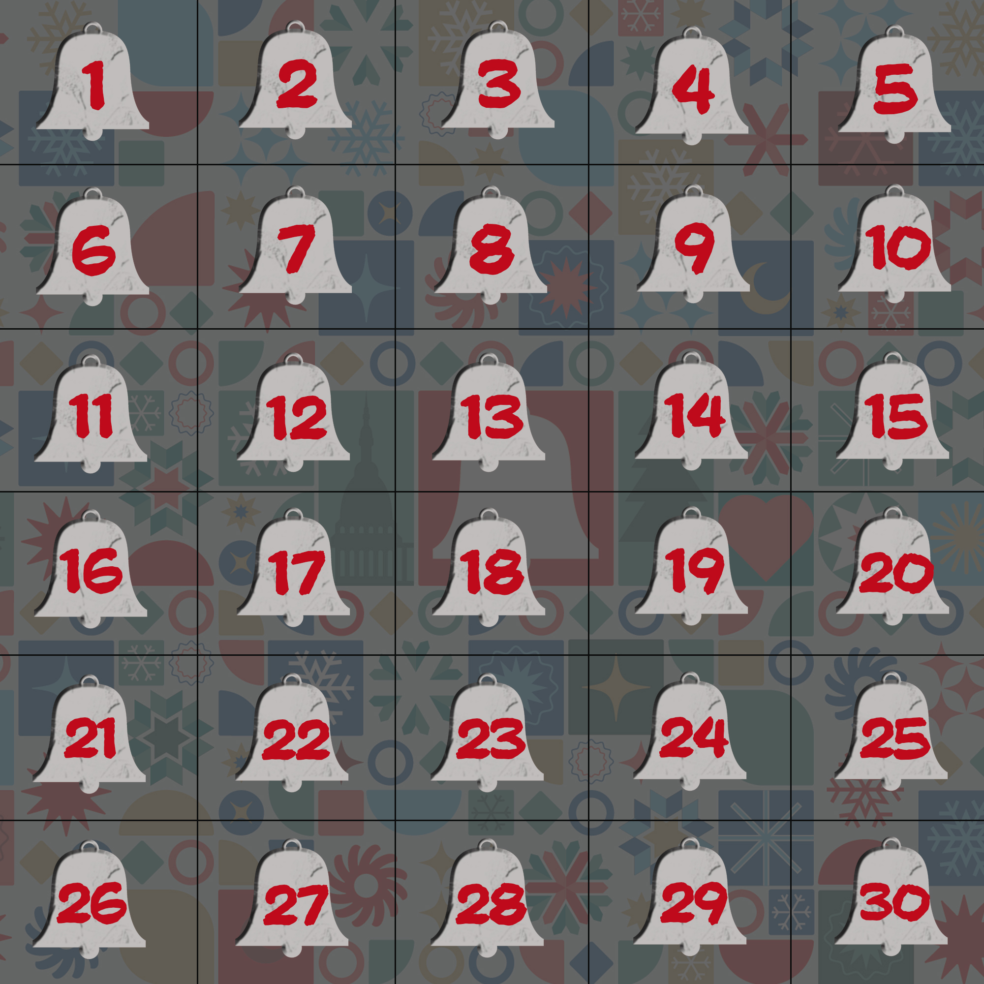 SilverBellsGameBoard Silver Bells Game Board