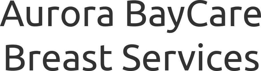 Aurora BayCare Breast Services Logo
