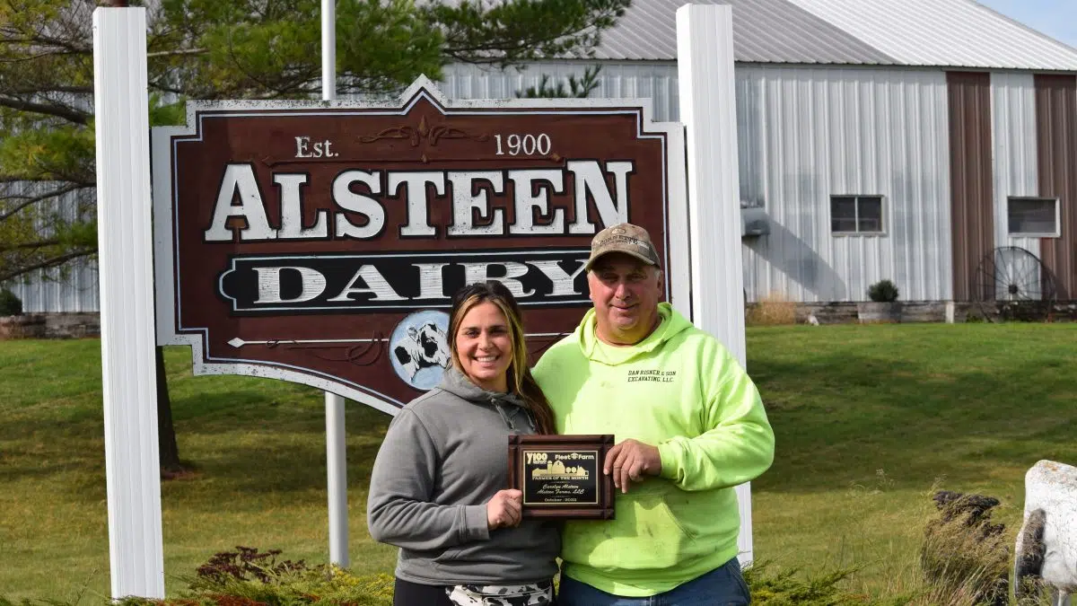 Meet Carolyn Alsteen of Alsteen Farms in Lena, Wis. 1330 & 101.5 WHBL