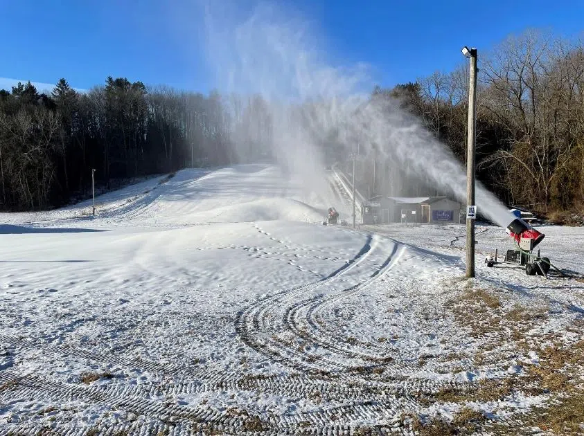 Kewaunee's Winter Park making snow for ski, snowboard, tubing season