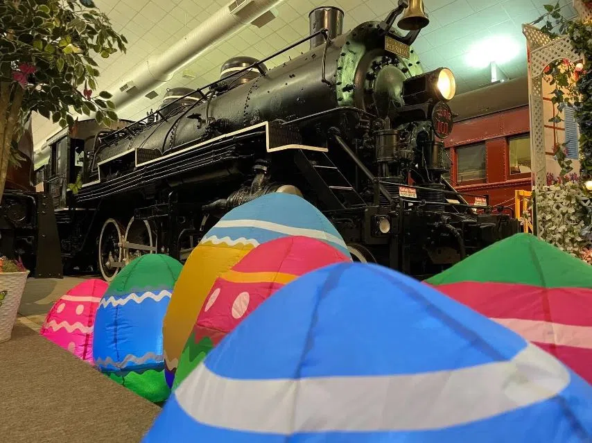 Enjoy an Egg-citing Ride aboard the Great Bunny Train at the