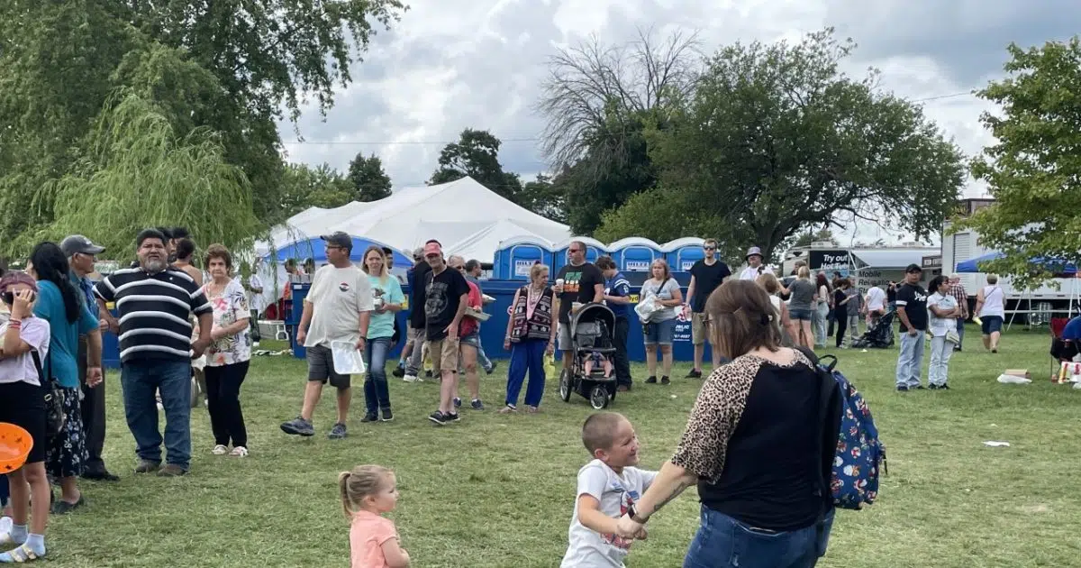 Hoopeston Sweet Corn Festival Tons of Corn; Candidate Takes