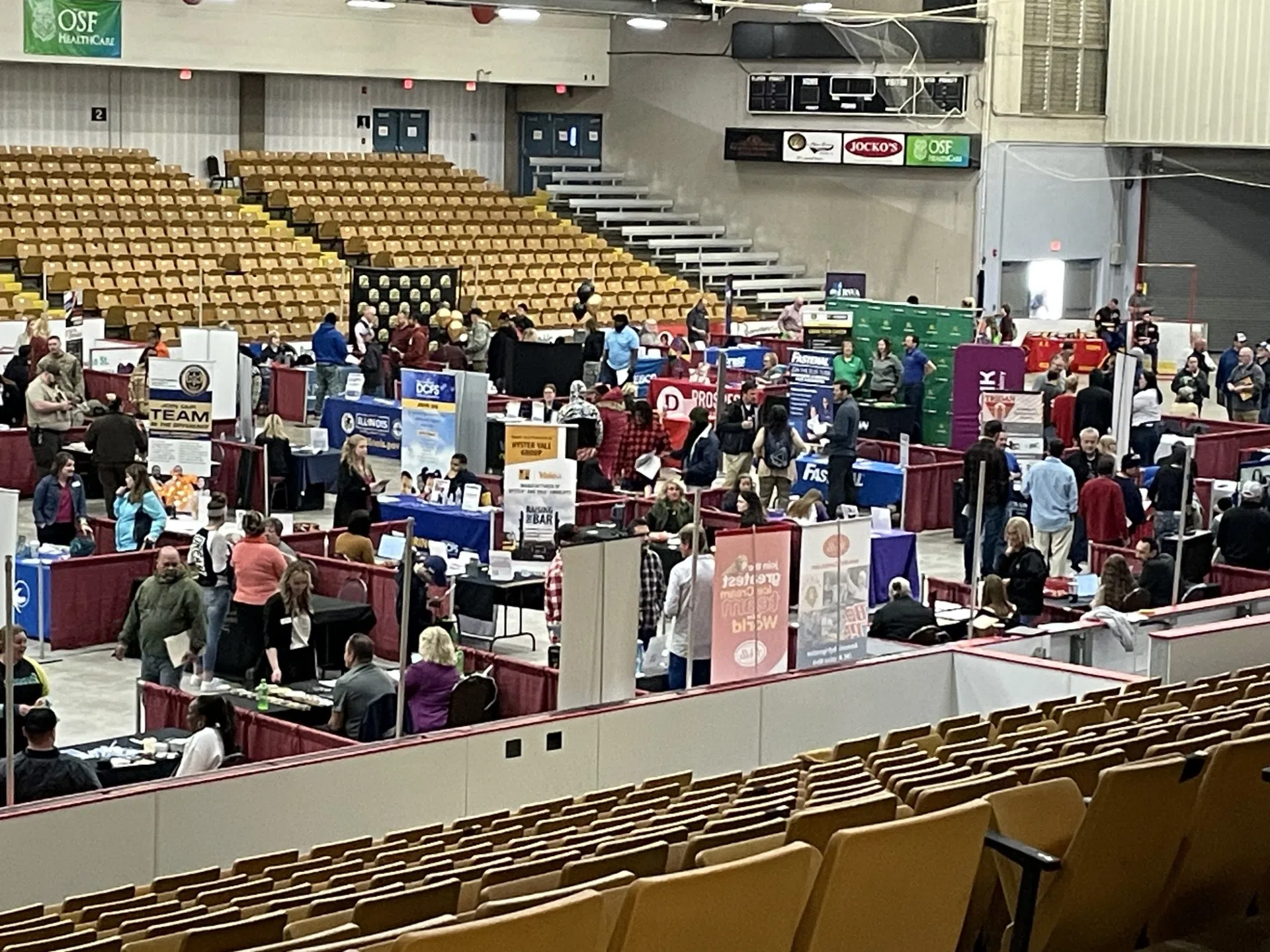 Over 1,200 Turn Out for Career Expo / Job Fair at David S. Palmer Arena ...