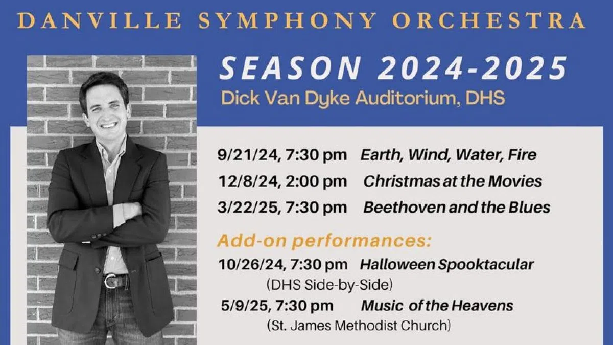 Danville Symphony Orchestra Season Expands to Five Shows | Vermilion County  First