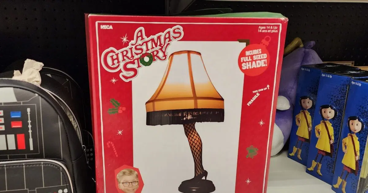 Star wars sale christmas story lamp