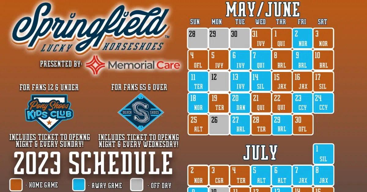 SPRINGFIELD LUCKY HORSESHOES ANNOUNCE 2023 SCHEDULE Neuhoff Media
