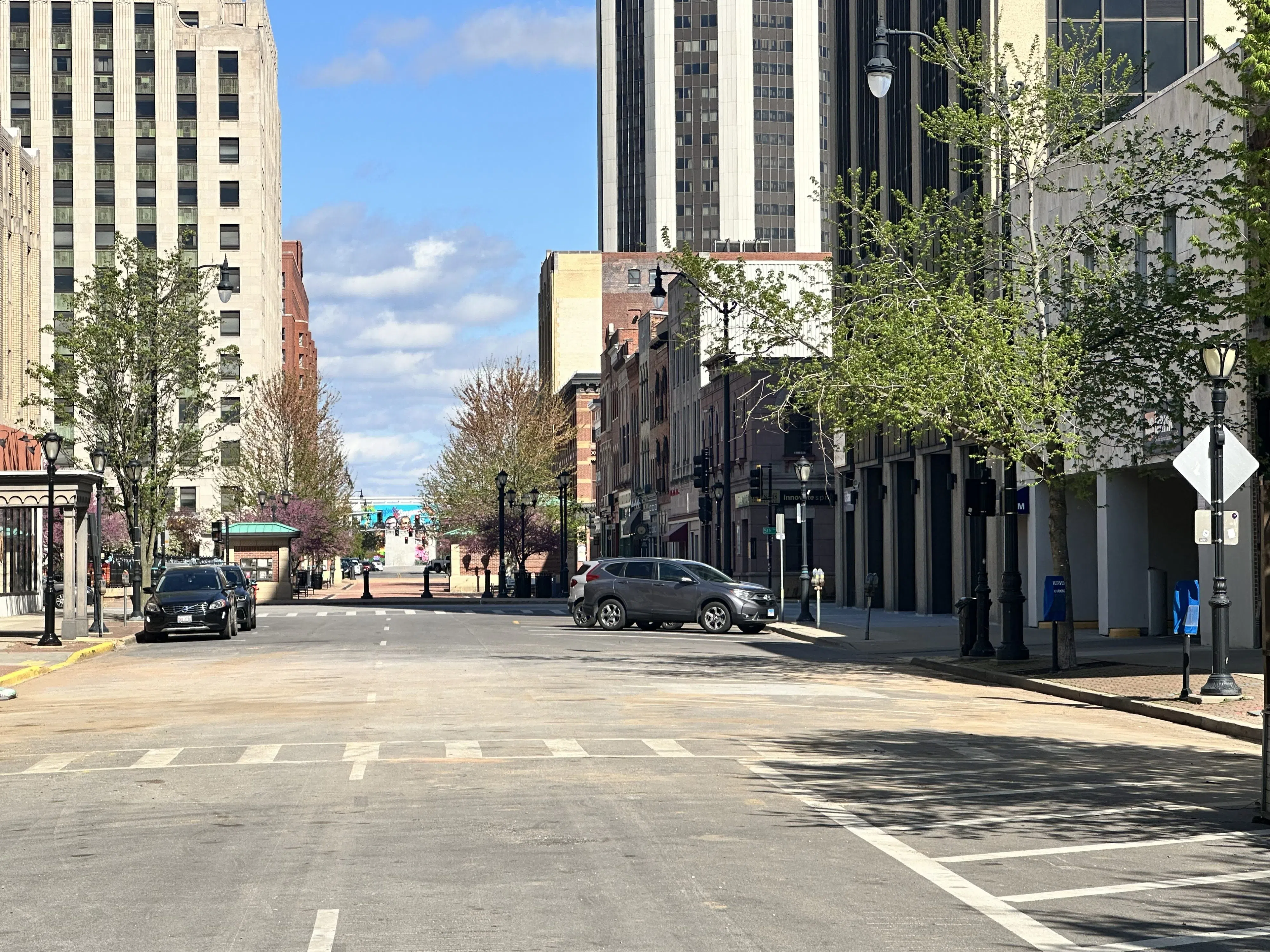 Adams Street in Downtown Springfield