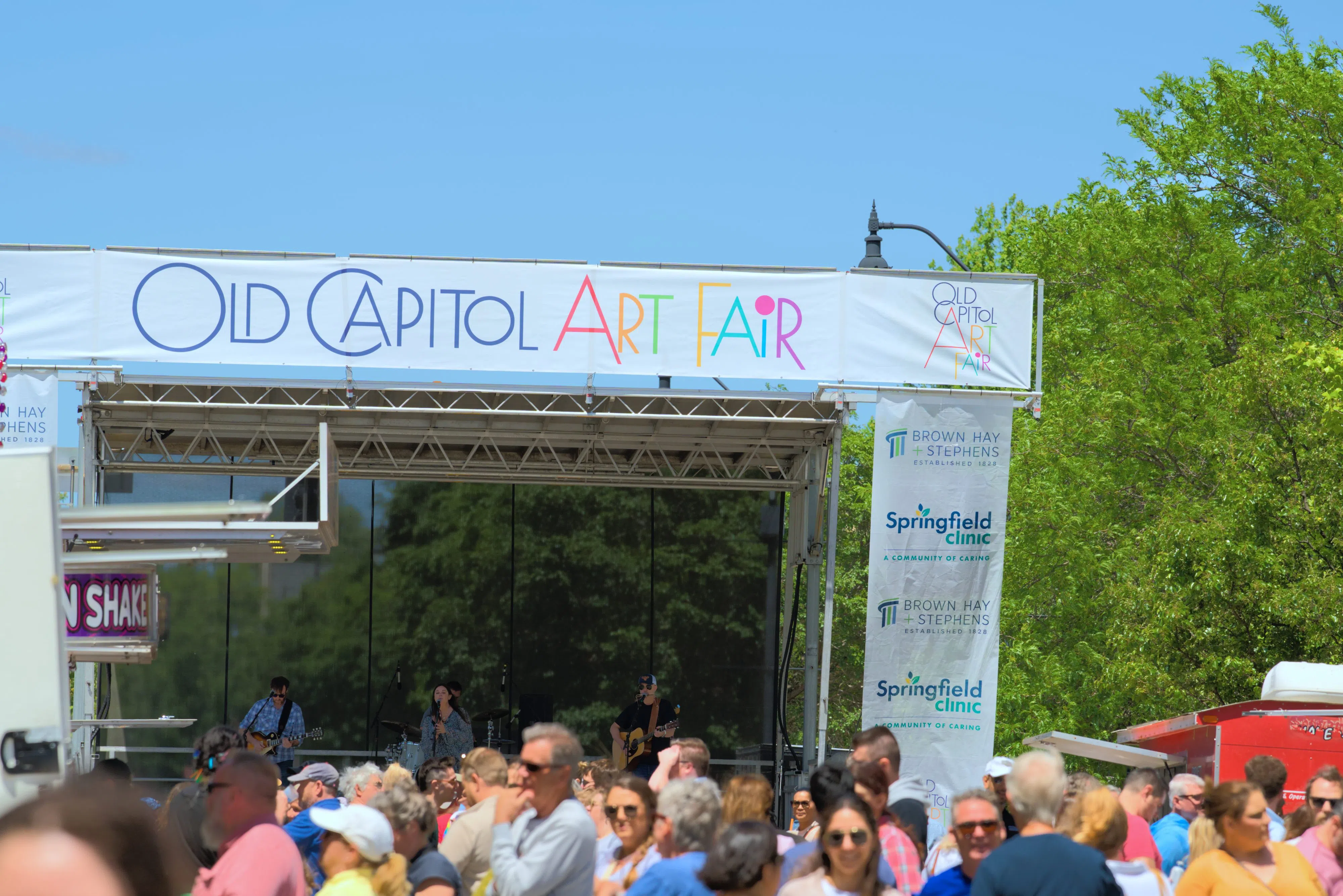 Old Capitol Art Fair 2025, Saturday, May 17, 2025 (photo cred. Stan Anders)