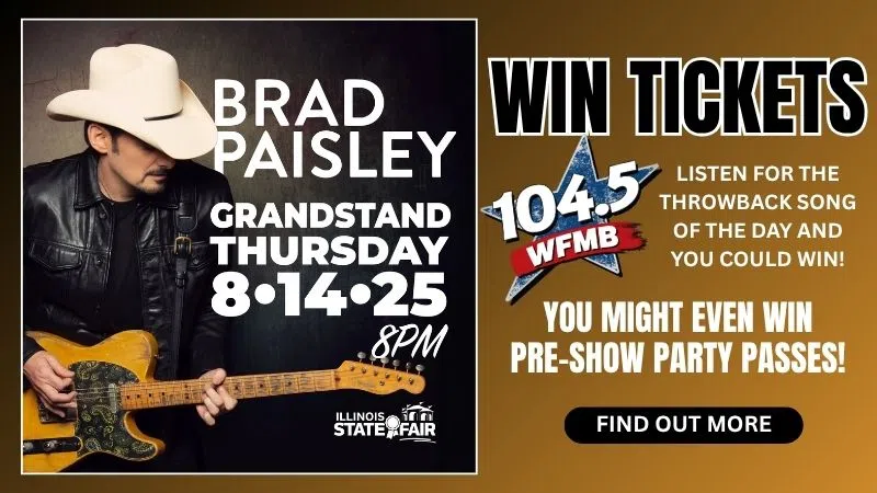Feature: https://wcmspi.com/2025/07/05/win-brad-paisley-tickets-with-the-throwback-song-of-the-day/