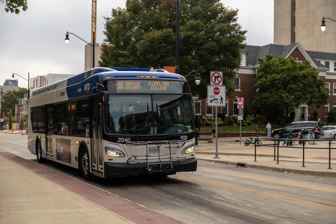 Mass Transit District bus