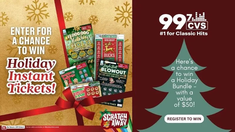 Feature: https://wcmspi.com/win/win-a-holiday-bundle-from-the-illinois-lottery-and-99-7-cvs/