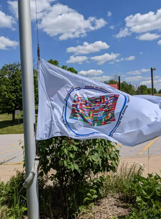 Multicultural Flags Rise Around Region