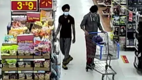 Two Suspects Wanted in Walmart Theft