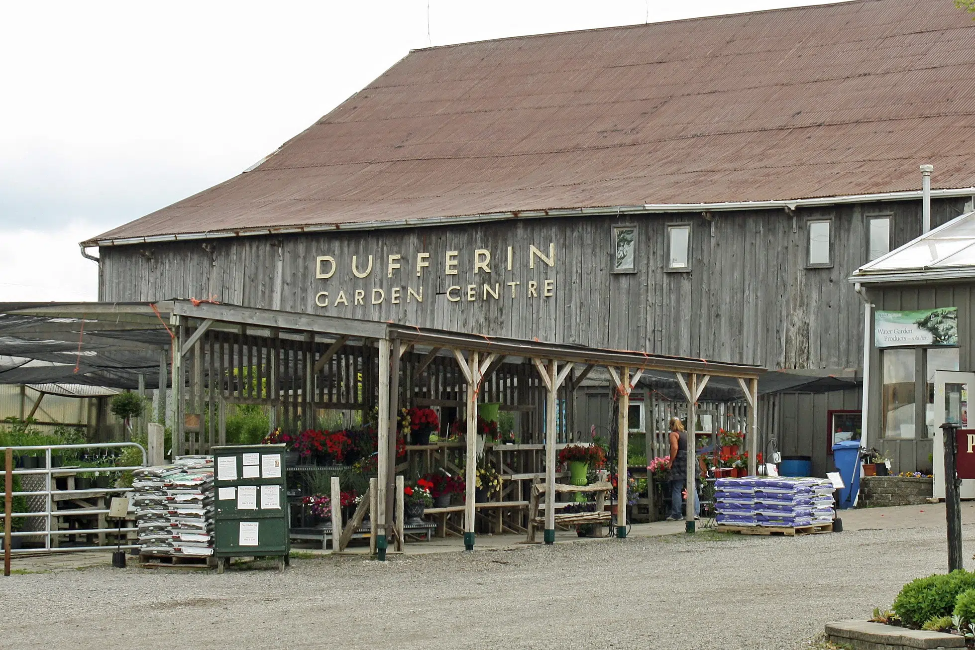 Structure Fire at Former Garden Centre