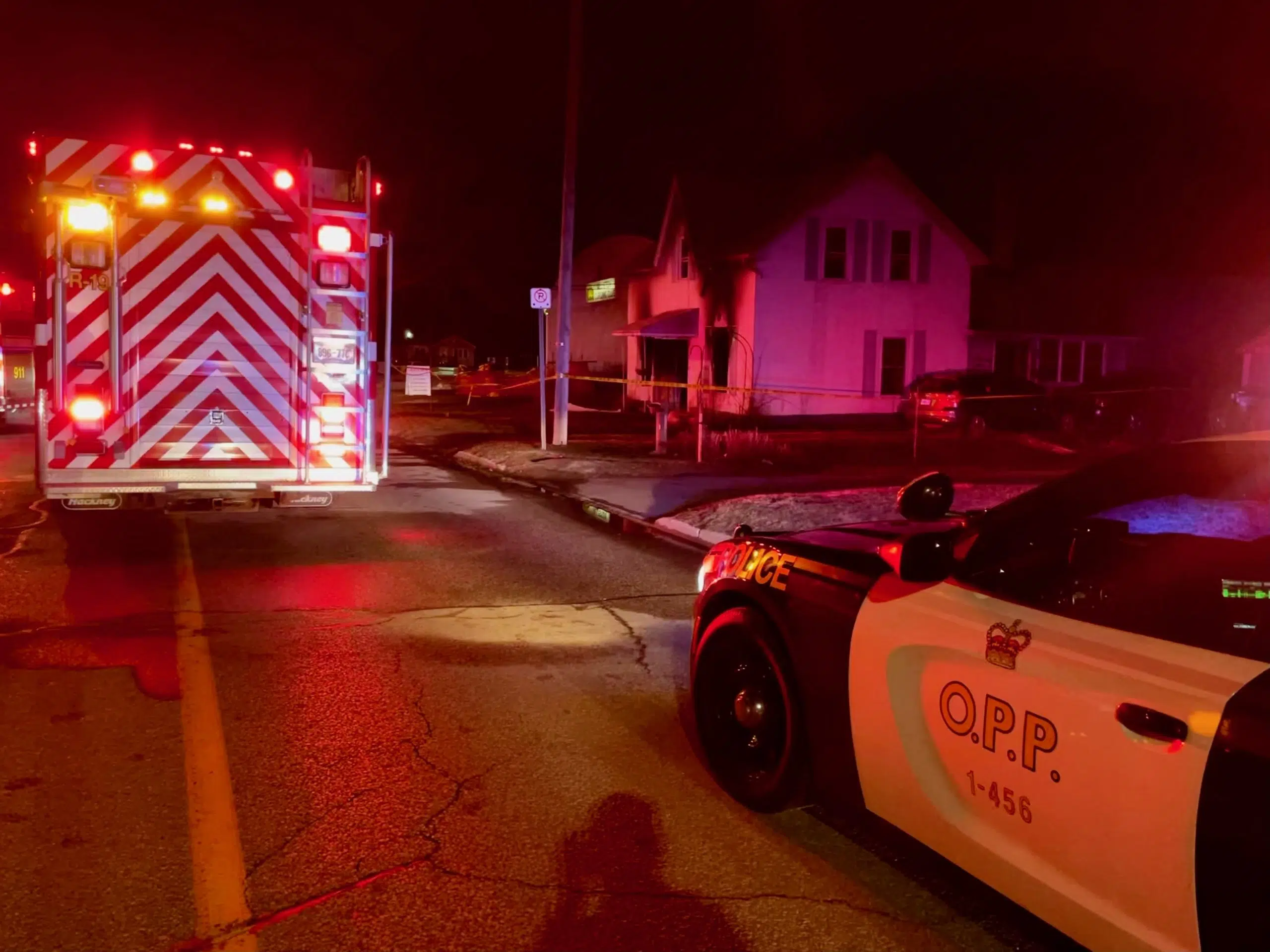 House Fire in Alliston