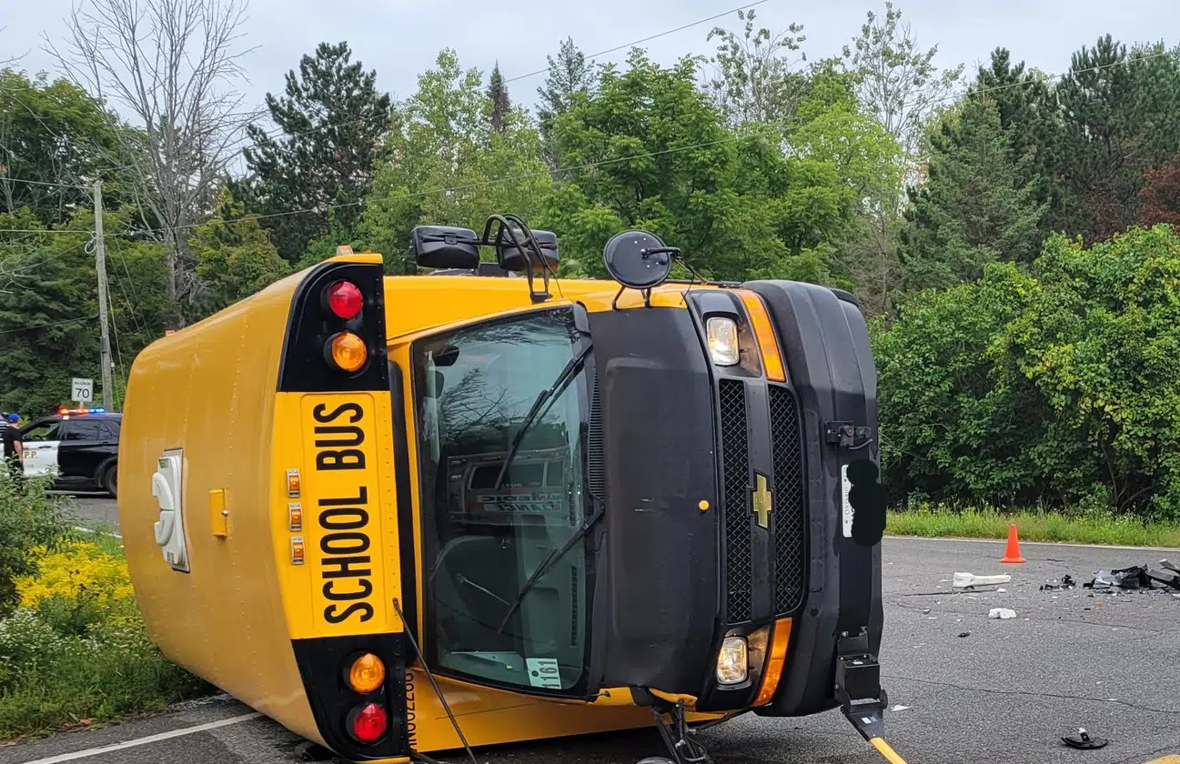 School Bus and SUV Collide in Caledon