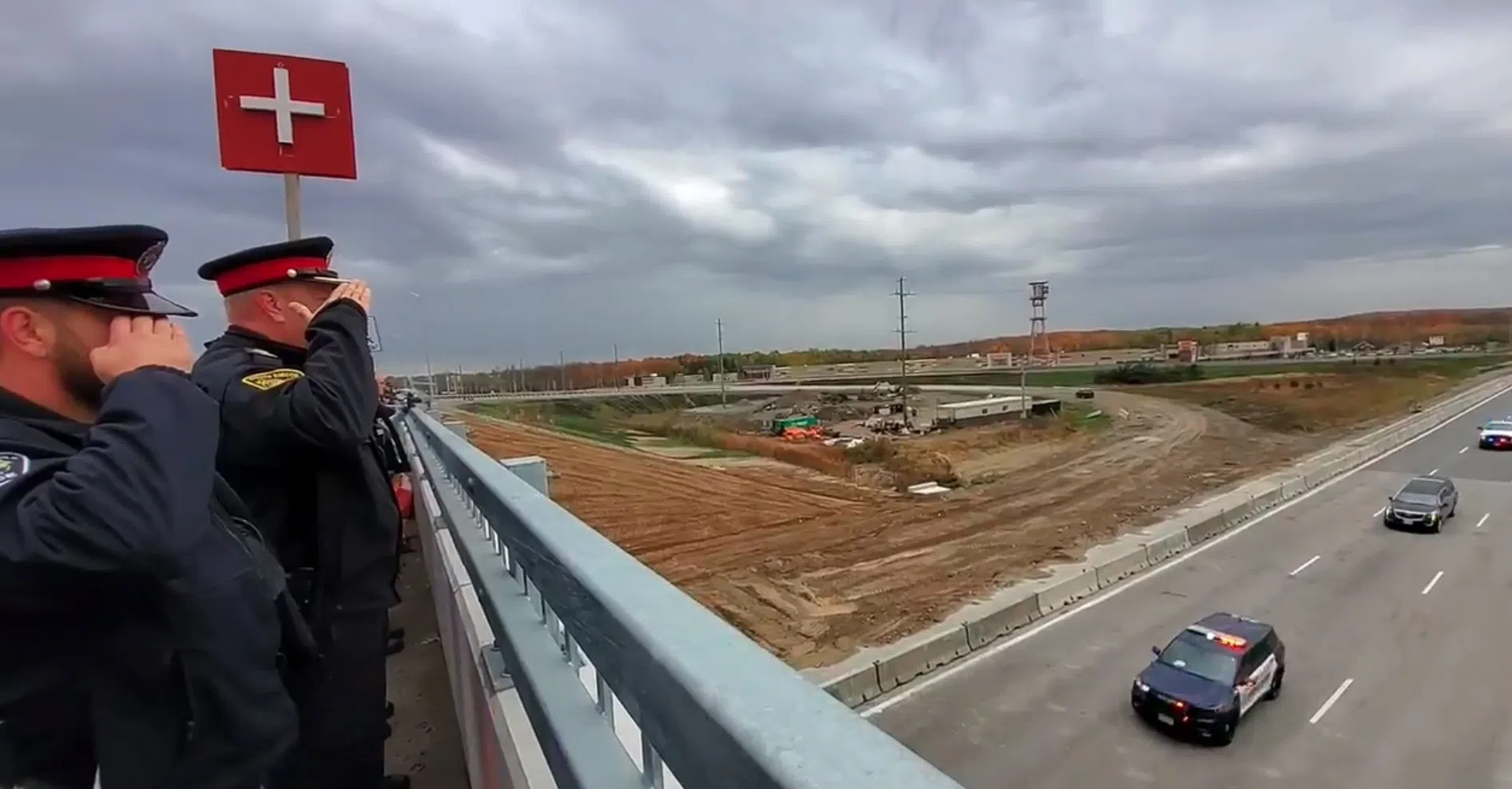 South Simcoe Police Officers Return Home