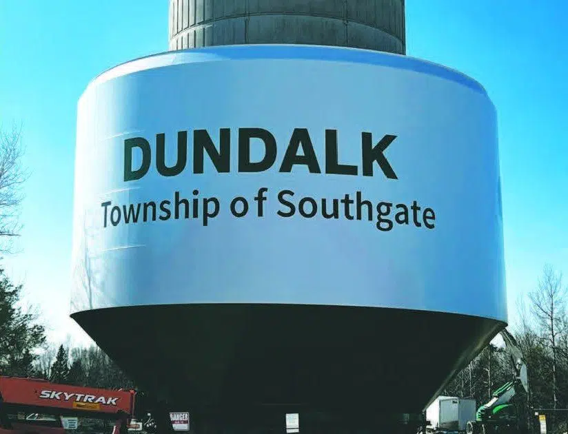 New Water Tower Goes Up in Dundalk Country 105