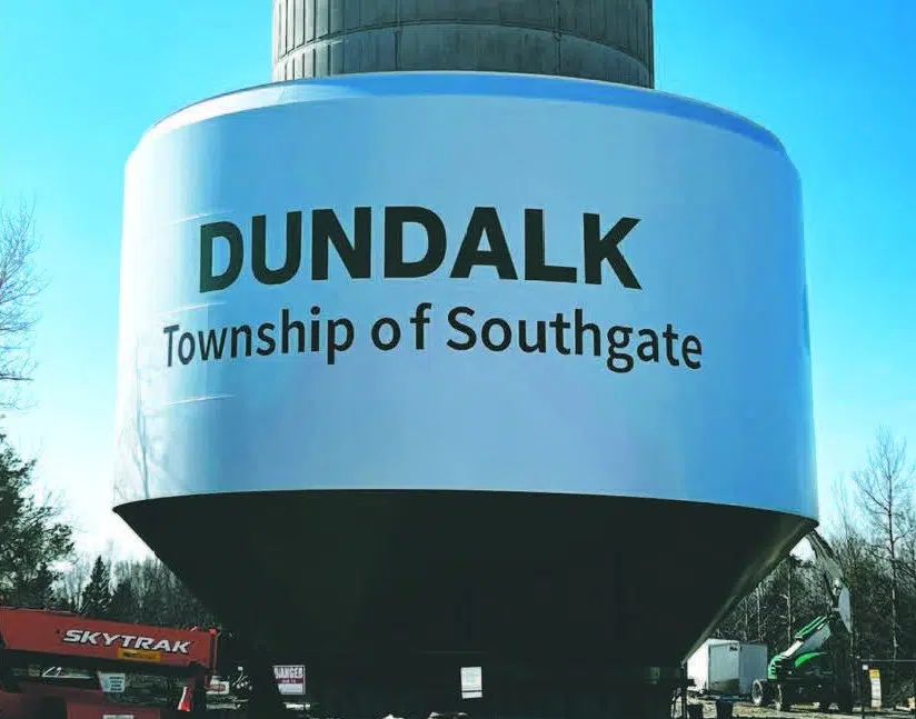 New Water Tower Goes Up in Dundalk