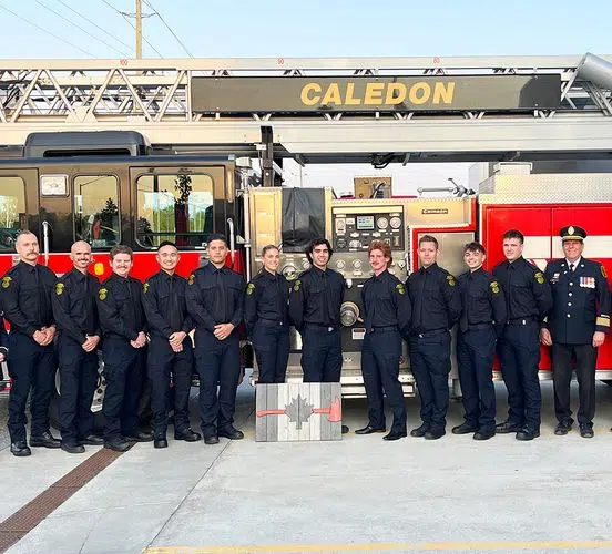 Volunteer Firefighters Welcomed in Caledon
