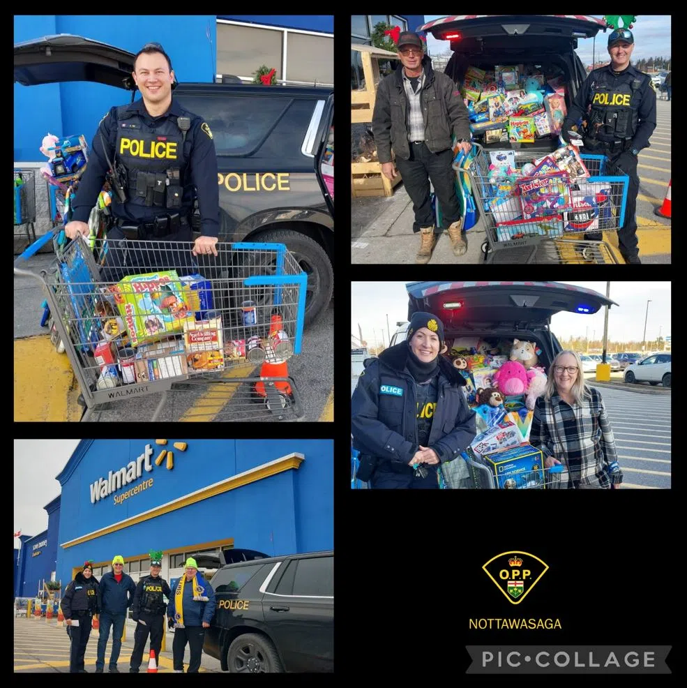 Nottawasaga OPP "Stuff a Cruiser" Event is a Success