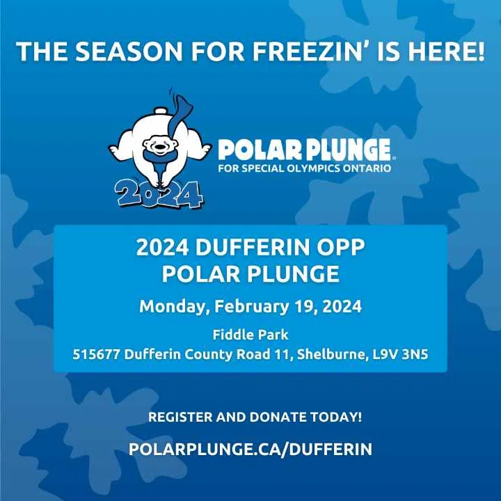 2024 Polar Plunge in Shelburne Feb 19/24