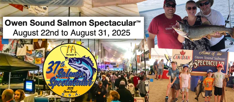 Feature: https://sydenhamsportsmen.com/about-the-owen-sound-salmon-spectacular/